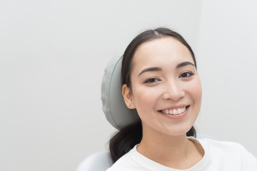 North Bethesda dentist | dental patient smiling.