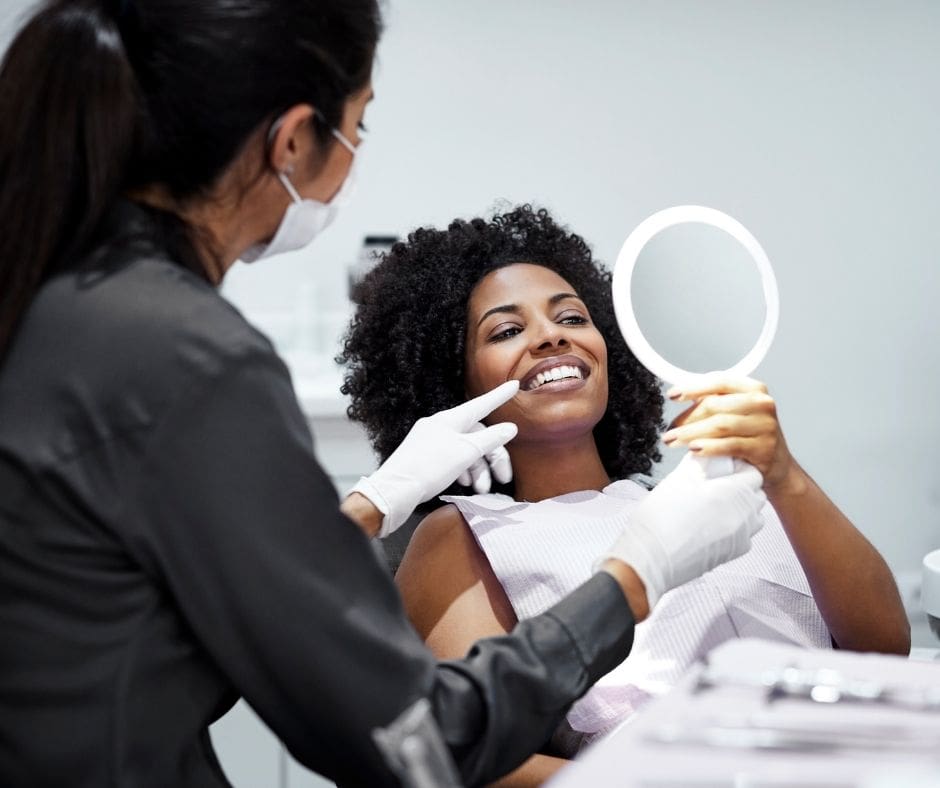 restorative dentistry | patient with dentist